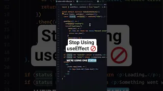 Stop Using useEffect for Fetching in React Do This Instead