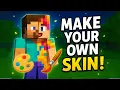how to make custom skins for MINECRAFT using TYNKER