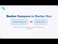 Docker Run vs Docker Compose Beginners Guide to Choosing the Right Tool