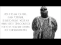 Biggie 10 Crack Commandments Lyrics