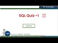 Oracle SQL Interview Questions Quiz - 1 SQL Interview Questions Developer Placement
