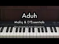Download Lagu Aduh - Maliq \u0026 d'Essentials | Piano Karaoke by Andre Panggabean