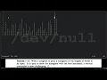 K R Exercise 1-13 Solution Vertical histogram version