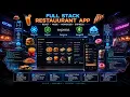 React Node MongoDB Project Full Stack Restaurant App Complete MERN Stack Project
