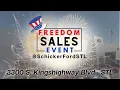 Your freedom to own a quality vehicle starts here at the Freedom Sales Event