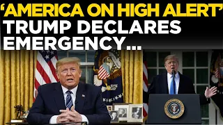 Trump Speech LIVE | President trump declares national emergency at the U.S.-Mexico border | US News