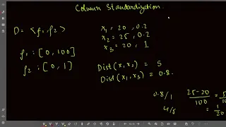 Column Standardization and Normalization