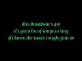 Mona Lisas & Mad Hatters - Elton John Lyrics [on screen]