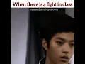 Download Lagu When there is a fight in the class || #인피니트