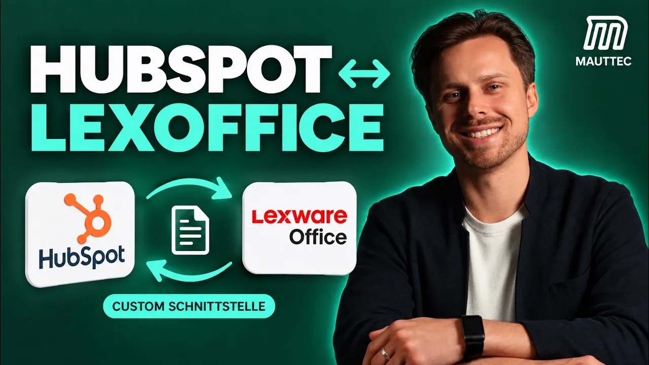 Video: HubSpot mit Lexware Office verbinden und Rechnung erstellen