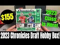 I Paid 155 For This 2023 Chronicles Draft Picks Football Hobby Box SUPER Fun Box Overall 6 Hits