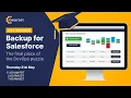 Webinar Backup for Salesforce the final piece of the DevOps puzzle