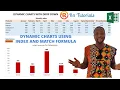 HOW TO CREATE A DYNAMIC CHART WITH DROP DOWN LIST USING INDEX AND MATCH-EXPLAINED IN SIMPLE STEPS