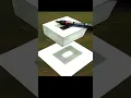 Floating Cube illusion Drawings Anamorphic Illusion