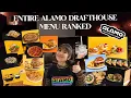 ENTIRE ALAMO DRAFTHOUSE MENU RANKED best movie theater to exist