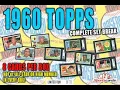 1960 Topps Complete Set Break 2 boxes 8 cards