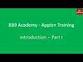 BB9 Digital Academy Appian Training Introduction Part-1