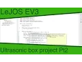 LeJOS EV3 Ep21 - Ultrasonic box project Pt2