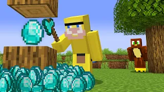 Minecraft, But ALL Drops are Random & OP...