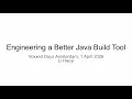 Engineering a Better Java Build Tool Voxxed Days Amsterdam 1 April 2026