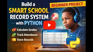 Build a Smart School Record System with Python Beginner Capstone Project