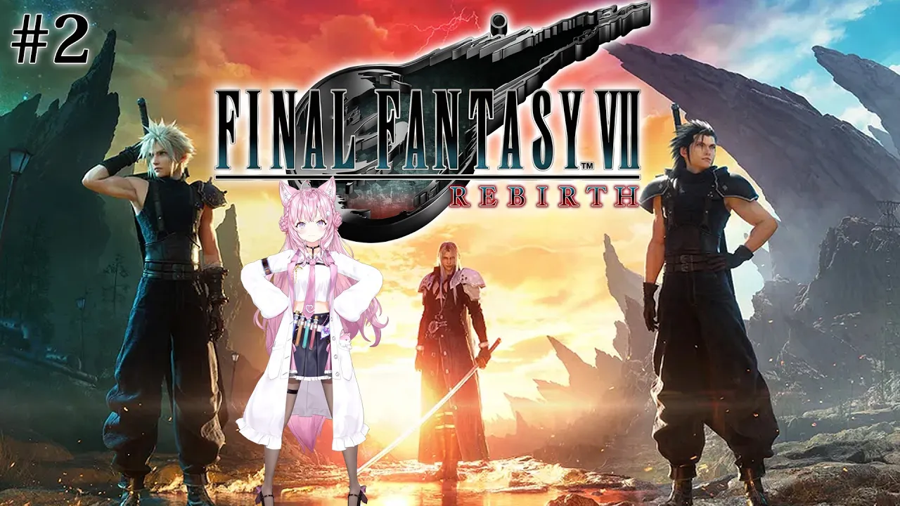 【FF7リバース】初見★いざリバースへ！！坑道を抜けて進むぞ！！！ #2 【博衣こより/ホロライブ】【ネタバレあり】