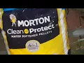 how to add Morton clean protect water softener pellets to the wave 2 0