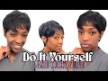 HOW TO DIY Pixie Quick weave Velvet TARA 2 4 6 STEP BY STEP Jasmine K The Pretty Lounge