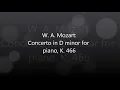 Mozart - Piano Concerto No. 20 in D minor, K. 466 [complete]