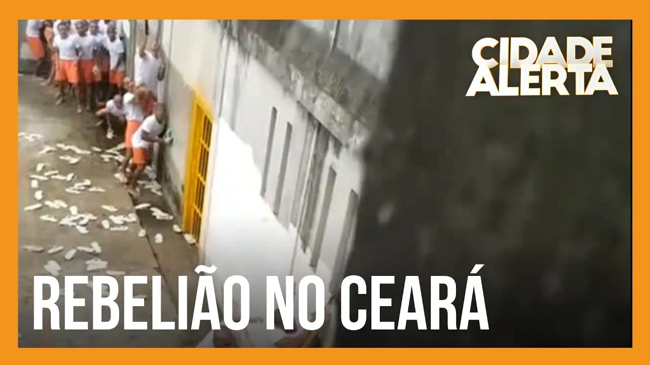 Imagens mostram rebelião em presídio do Ceará ordenada por facção de SP