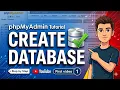 How to Create Database in phpMyAdmin MySQL Tutorial for Beginners Part 1 TechSpark-50
