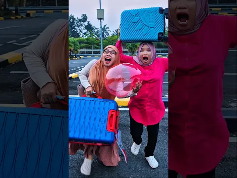 Mama Riska Vlog Nenek Umi Batal Liburan Naik Pesawat Terbang, Asyik Main Tiup Balon Jadul Viral