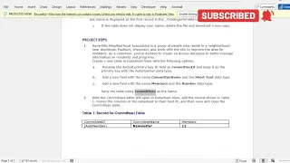 SAM Project B Access Module 01 Databases and Database Objects SC - AC365