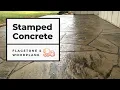 How to Form Pour and Finish a STAMPED CONCRETE Patio