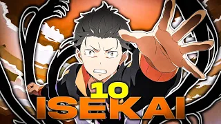LES 10 MEILLEURS ISEKAI DE LA DÉCENNIE !
