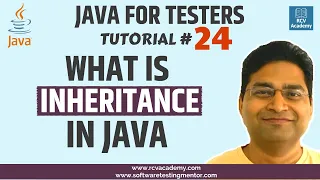 Java for Testers - Inheritance in Java Types of Inheritance