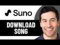 HOW TO DOWNLOAD SONG FROM SUNO AI 2025! (FULL GUIDE)