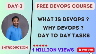 Day-1 Fundamentals of DevOps Free DevOps Course 45 days