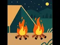 Warm Campfire Night