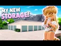 STORAGE UNIT SPEEDBUILD Bloxburg