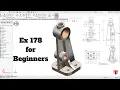 SolidWorks Tutorial Exercise 178 for beginners SolidWorks