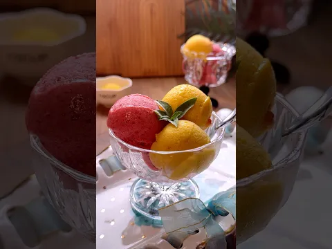ألذ أيس كريم صحي في الحياه #اكسبلور