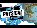 Geography Features of Ancient Greece Mountains Seas and City-States Map Activity