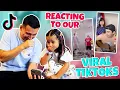Download Lagu Reacting To Our Most Viral TikToks!! | Nick and Sienna