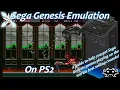 PS2 Retroarch Sega Genesis Emulation Setup Guide