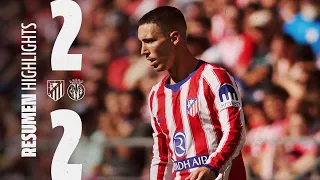 Atlético de Madrid 2-2 Villarreal | ⚽ Pubill & Giuliano | HIGHLIGHTS, LaLiga - MD2