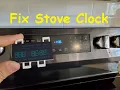 Clock Repair Samsung Stove LED display My 8 looks like a 6 FREE FIX Tips