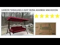 Backyard Swing - 3 SEAT SWING by Garden Treasures