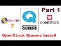 How to Install Openstack on CentOS7 Part 1