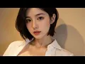 Download Lagu Beauty AI Girl | Cozy Chic Street Look in Mini Skirt 4K